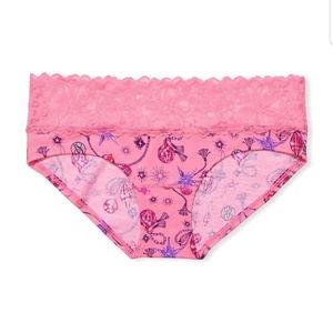 NWT VS Lace Waist Hiphugger Panty